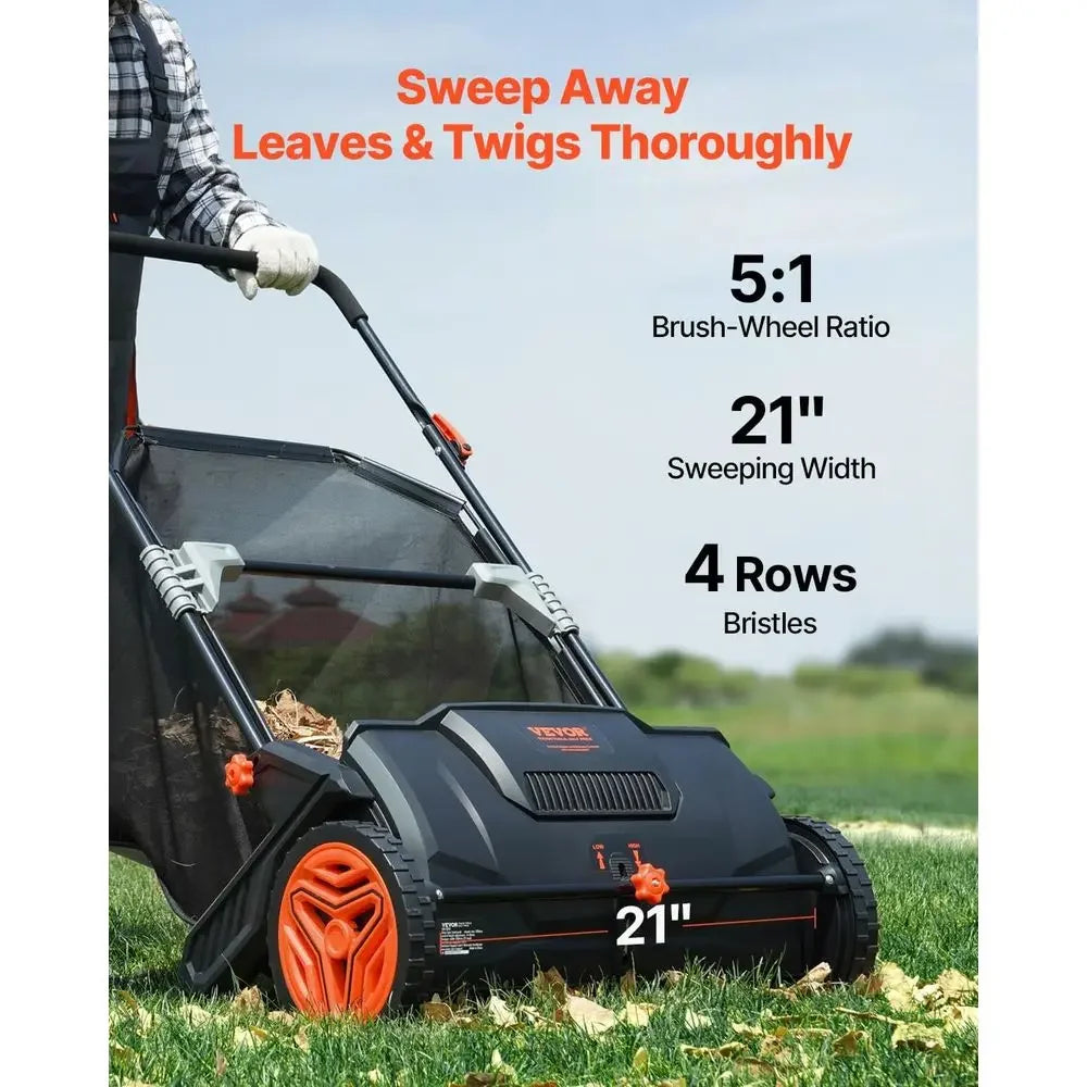 PowerSweep Heavy Duty Lawn Sweeper