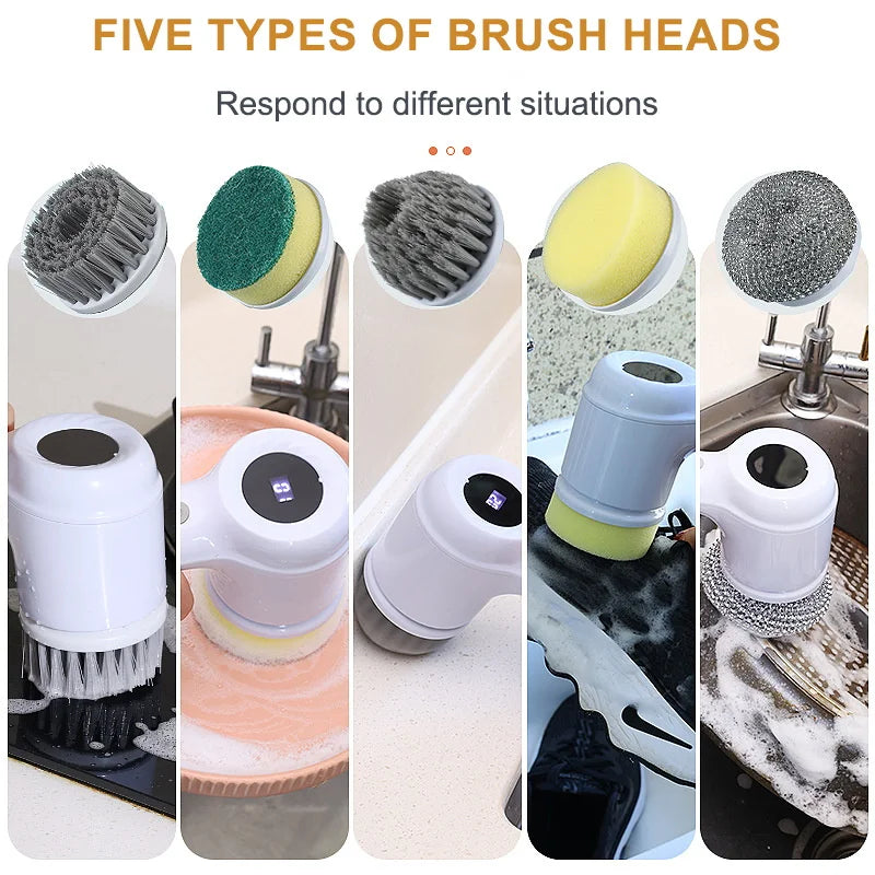 PowerSpin Scrub Brush